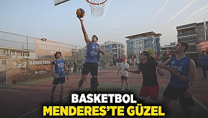 Basketbol Menderes'te Güzel