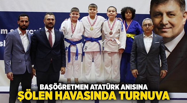 Başöğretmen Atatürk anısına şölen havasında turnuva