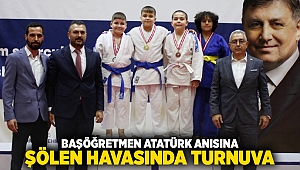 Başöğretmen Atatürk anısına şölen havasında turnuva