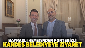 Bayraklı heyetinden Portekizli kardeş belediyeye ziyaret