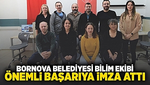 Bornova Belediyesi Bilim Ekibi önemli başarıya imza attı