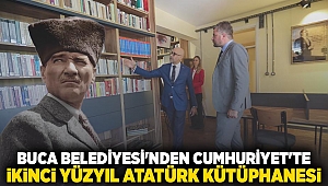 BUCA BELEDİYESİ'NDEN CUMHURİYET'TE İKİNCİ YÜZYIL ATATÜRK KÜTÜPHANESİ