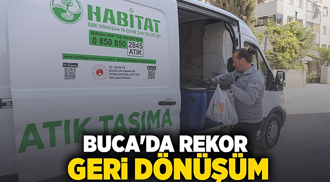 BUCA'DA REKOR GERİ DÖNÜŞÜM