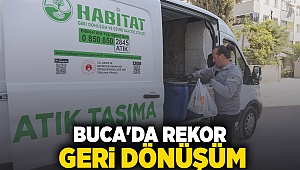 BUCA'DA REKOR GERİ DÖNÜŞÜM