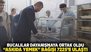 Bucalılar dayanışmaya ortak oldu; 