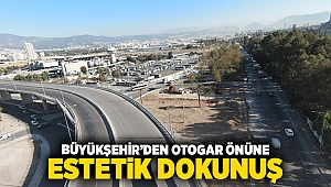 Büyükşehir’den otogar önüne estetik dokunuş