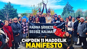 CHP'den 11 Maddelik Manifesto