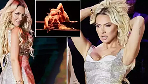 Dizisinin fragmanı erotik bulunup yasaklanan Hadise yine çok cesur