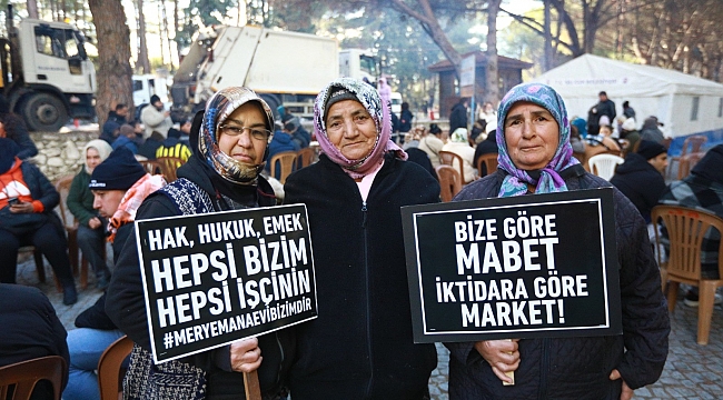 EFES SELÇUK’TA EMEKÇİLERİN NÖBETİ SÜRÜYOR: EKMEĞİMİZDEN, AŞIMIZDAN ASLA VAZGEÇMEYECEĞİZ!