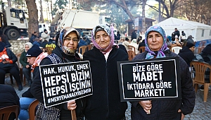 EFES SELÇUK’TA EMEKÇİLERİN NÖBETİ SÜRÜYOR: EKMEĞİMİZDEN, AŞIMIZDAN ASLA VAZGEÇMEYECEĞİZ!