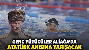 Genç Yüzücüler Aliağa'da Atatürk Anısına Yarışacak