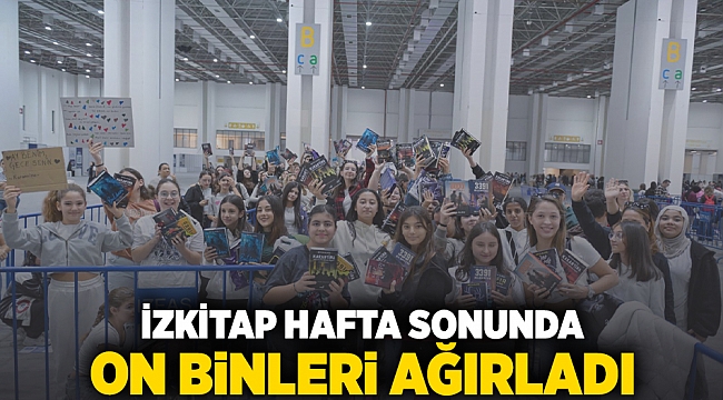 İZKİTAP hafta sonunda on binleri ağırladı