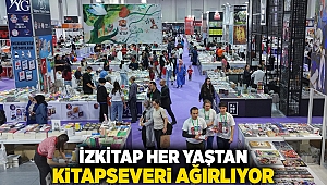 İZKİTAP her yaştan kitapseveri ağırlıyor