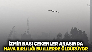 izmir başı çekenler arasında... Hava kirliliği bu illerde öldürüyor!