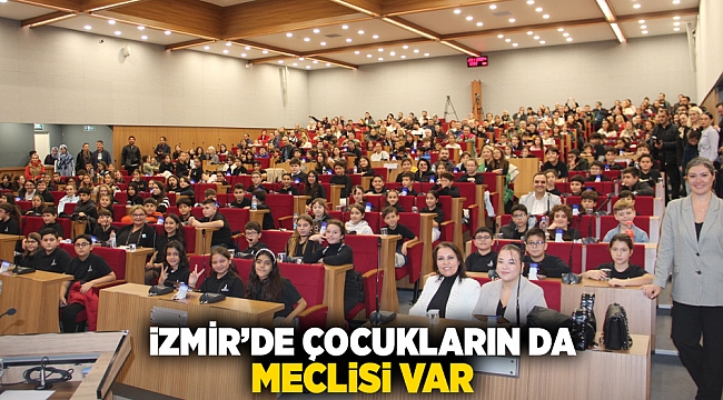 İzmir’de çocukların da meclisi var