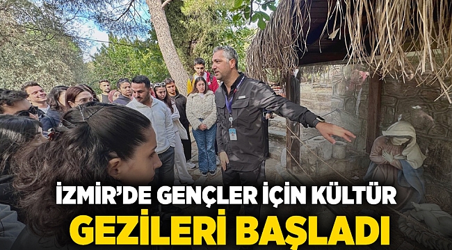 İzmir’de gençler için kültür gezileri başladı