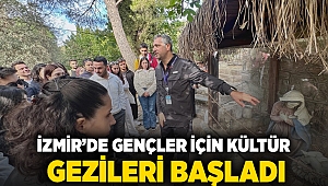 İzmir’de gençler için kültür gezileri başladı