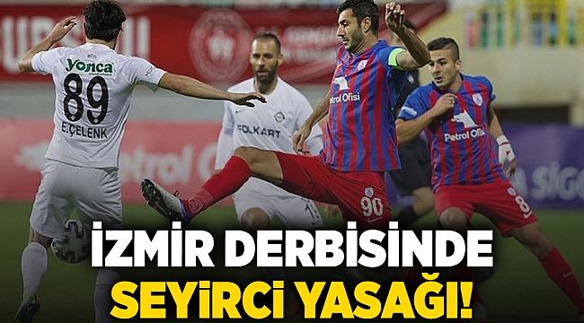 İzmir Derbisinde Altay Taraftarına Seyirci Yasağı!