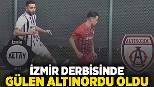 İzmir derbisinde gülen Altınordu oldu