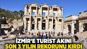 İzmir'e turist akını... son 3 yılın rekorunu kırdı