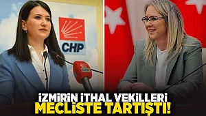 izmirin ithal vekilleri mecliste tartıştı!