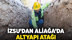 İZSU’dan Aliağa’da altyapı atağı