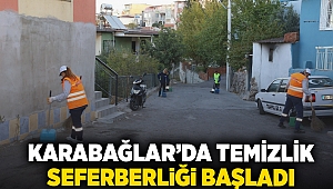 Karabağlar'da Temizlik Seferberliği Başladı