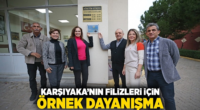 Karşıyaka’nın Filizleri için örnek dayanışma