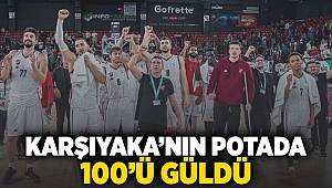 Karşıyaka'nın potada 100'ü güldü