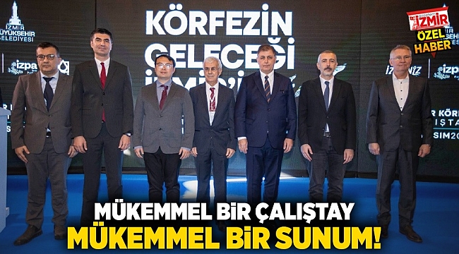 Mükemmel bir çalıştay, mükemmel bir sunum !