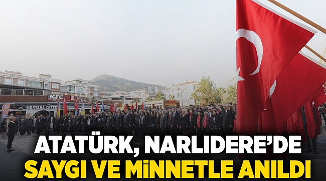 Narlıdere Ata'yı andı