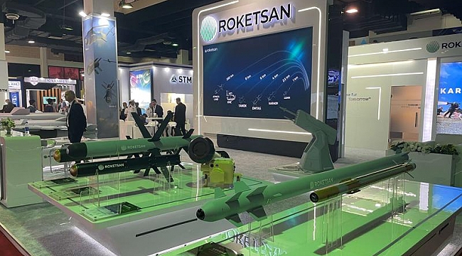 Roketsan, son teknoloji sistemleriyle IDEAS'ta