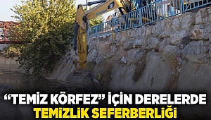 'Temiz Körfez' için derelerde temizlik seferberliği