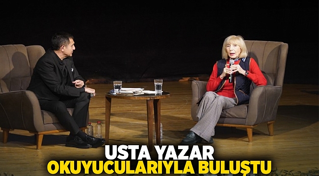 Usta yazar okurlarıyla buluştu