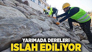 Yarımada dereleri ıslah ediliyor