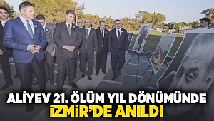 Aliyev 21. ölüm yıl dönümünde İzmir’de anıldı