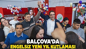 Balçova’da engelsiz yeni yıl kutlaması