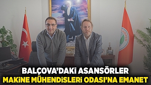 Balçova’daki asansörler Makine Mühendisleri Odası’na emanet