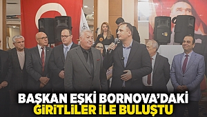 Başkan Eşki Bornova’daki Giritliler ile buluştu