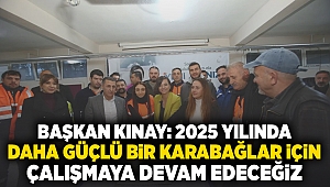 Başkan Kınay: 2025 yılında daha güçlü bir Karabağlar için çalışmaya devam edeceğiz