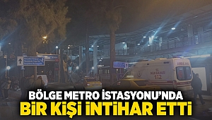 Bölge Metro istasyonunda bir kişi intihar etti!