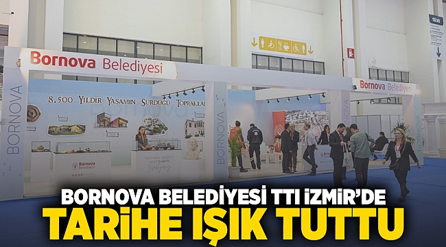 Bornova Belediyesi TTI İzmir’de tarihe ışık tuttu