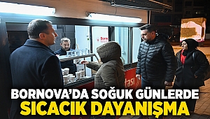 Bornova’da soğuk günlerde sıcacık dayanışma