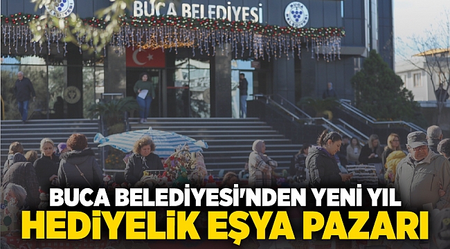 Buca Belediyesi'nden Yeni Yıl Hediyelik Eşya Pazarı