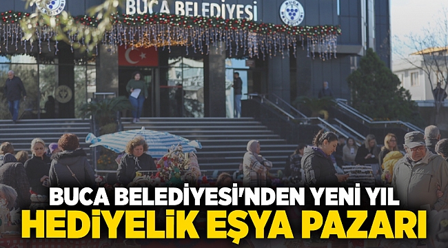 Buca Belediyesi'nden Yeni Yıl Hediyelik Eşya Pazarı