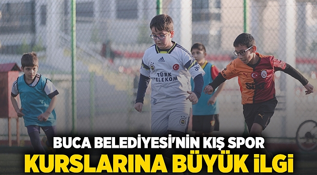 BUCA BELEDİYESİ'NİN KIŞ SPOR KURSLARINA BÜYÜK İLGİ