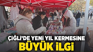 Çiğli’de Yeni Yıl Kermesine Büyük İlgi