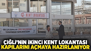 Çiğli’nin ikinci Kent Lokantası kapılarını açmaya hazırlanıyor