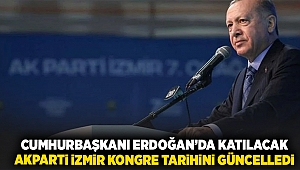 Cumhurbaşkanı Erdoğan'da katılacak... AK Parti İzmir kongre tarihini güncelledi