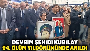 Devrim şehidi Kubilay 94. ölüm yıldönümünde anıldı